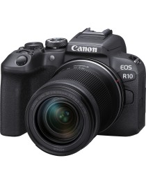 Canon EOS R10 + RF-S 18-150mm + EF-RF Adapter
