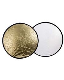 Falcon Eyes Reflectiescherm CFR-32G Goud/Wit 82 cm