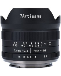 7Artisans 7.5mm f/2.8 MkII Fujifilm X-Mount | APS-C