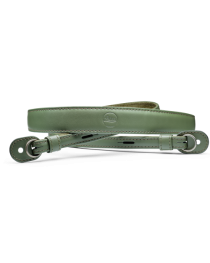 Leica Carrying Strap, leather, olive green 