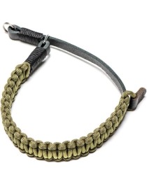 Leica Paracord handstrap created by COOPH, black/olive 