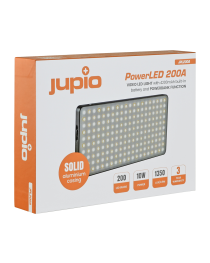 Jupio PowerLED 200 met ingebouwde Powerbank