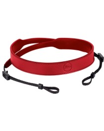 Leica C-Lux leather carrying strap red 18 853