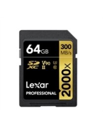 Lexar SDHC Professional UHS-II 2000x 64GB