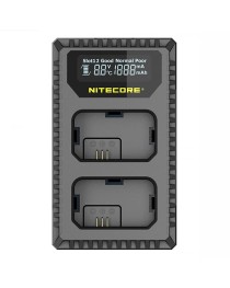Nitecore USN1 Compacte Dubbel Lader voor Sony NP-FW50 met indicator + USB