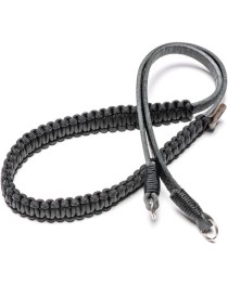 Leica Paracord strap created by COOPH, black/black, 100cm 