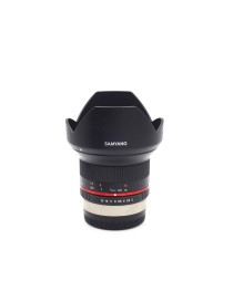 Samyang 12mm f/2.0 NCS CS occasion voor Fujifilm