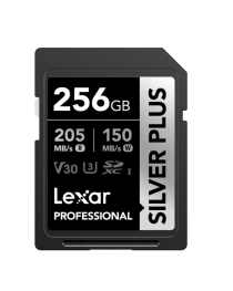Lexar SD Silver Plus UHS-1 256GB V30 R205/W150MB/s