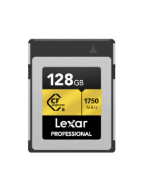Lexar CFexpress Pro Type B Gold Series 128GB - R1750/W1500MB/s