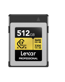 Lexar CFexpress Pro Type B Gold 4.0 Series 512GB - R3600/W3300MB/s