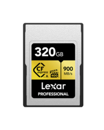 Lexar CFexpress Pro Type A Gold Series 320GB - 900MB/s