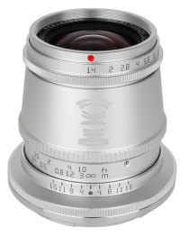 TTArtisan 17mm f/1.4 For Fujifilm X-Mount | APS-C silver